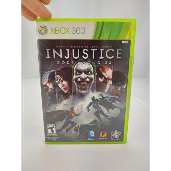 Injustice: Gods Among Us Xbox 360 Complete CIB With Manual 2013 - Picture 1 of 5